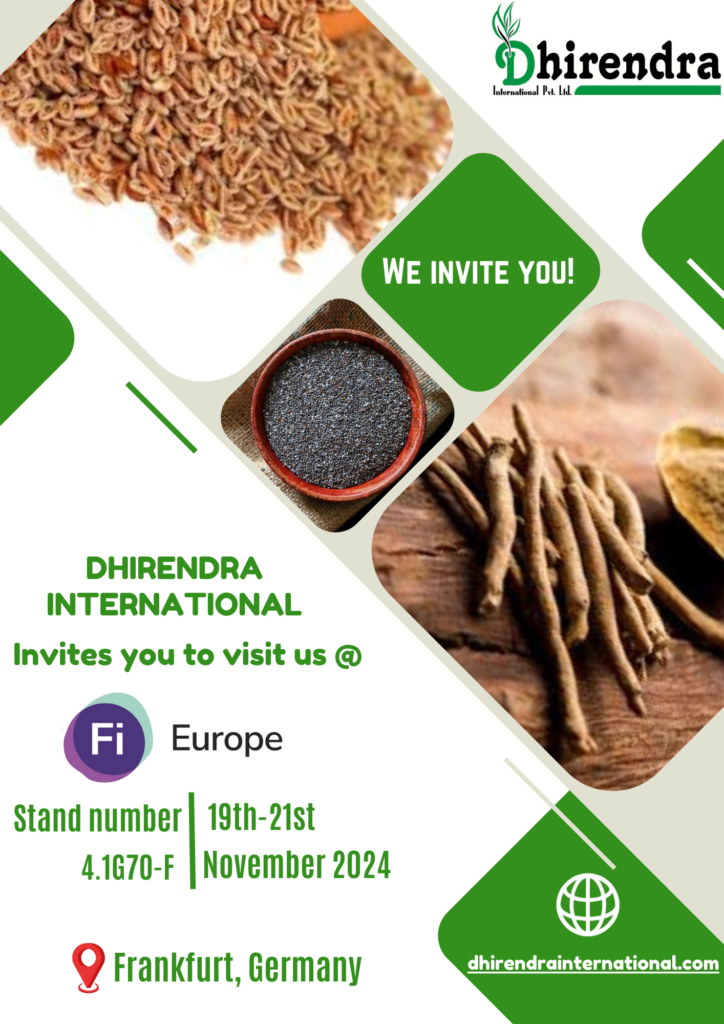 Dhirendra International Invites you to Visit Fi Europe